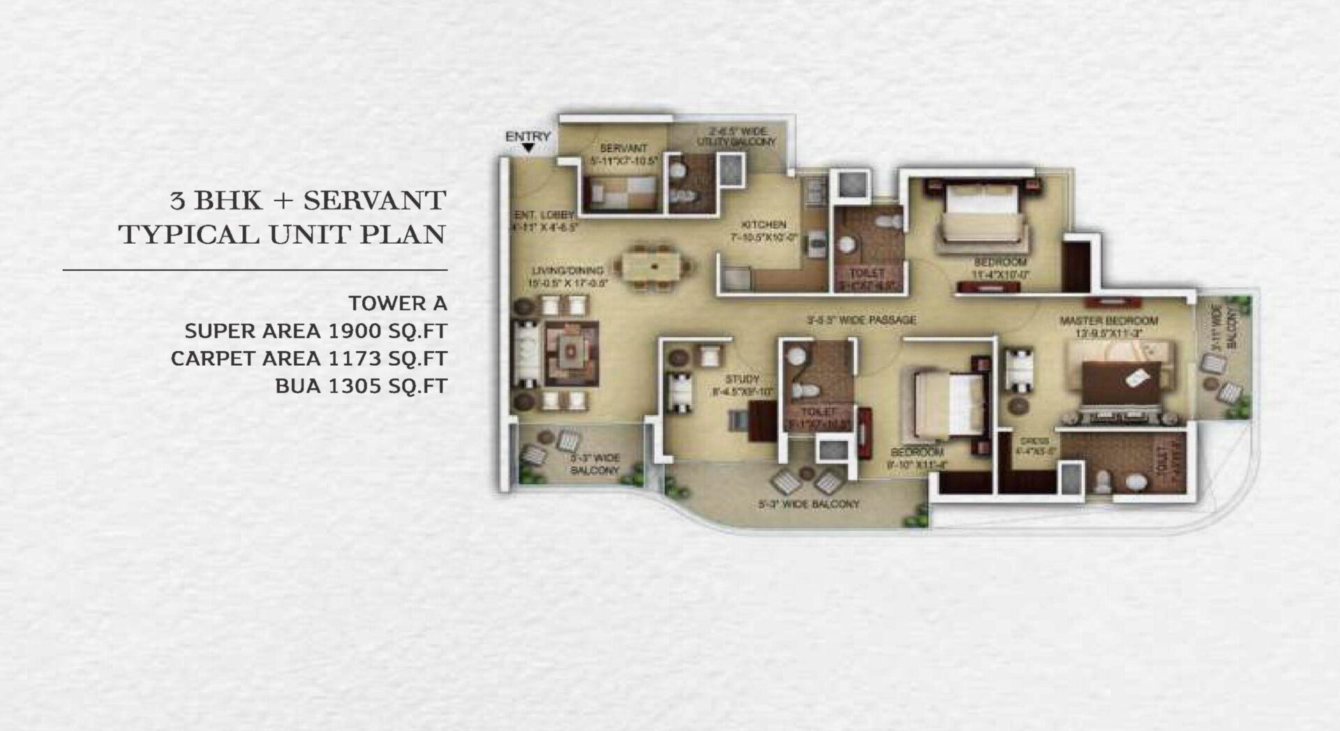 Paras Dews Floor Plan